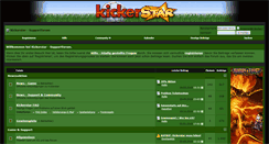 Desktop Screenshot of forum.kickerstar.de